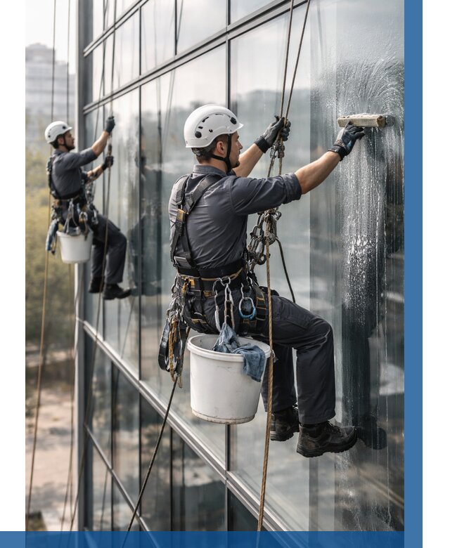 Мойка сплошного остекления в Пскове, заказать от 305 р.| ВЫСОТНИК-Пск