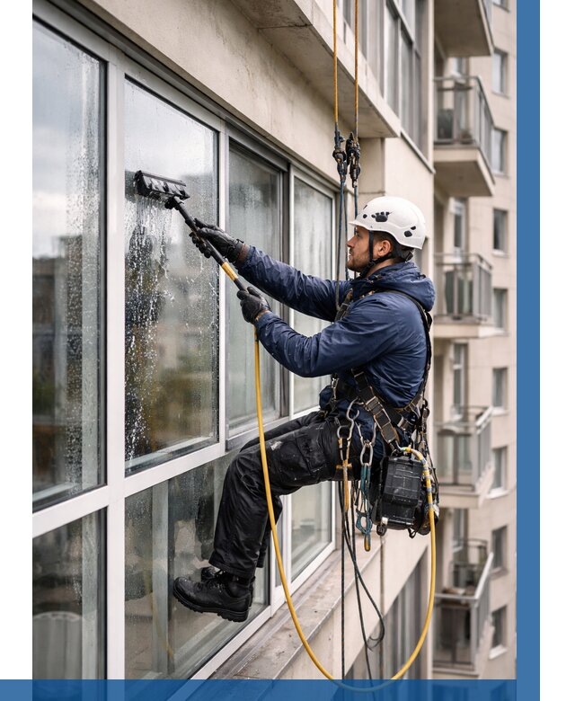 Мойка балконного остекления в Пскове от 3553 р. | ВЫСОТНИК-Пск