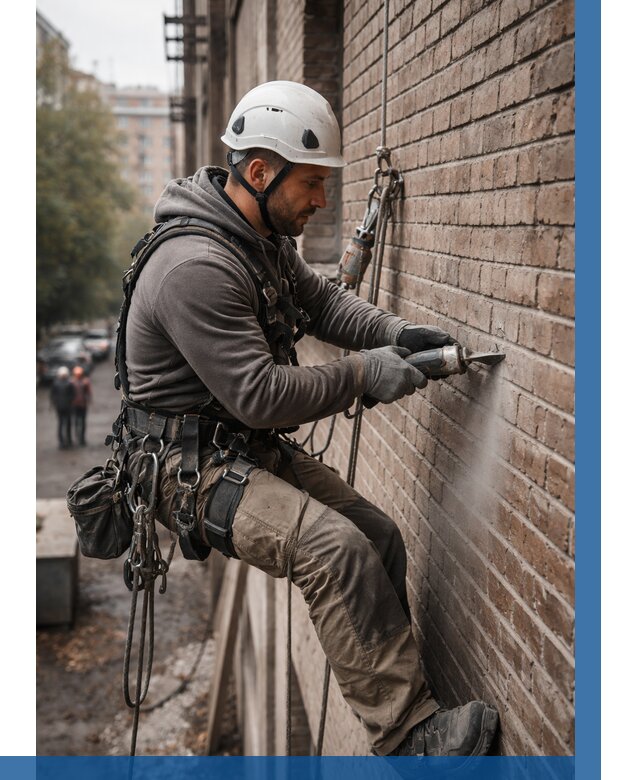 Расшивка кирпичных швов в Пскове от 609 р. | ВЫСОТНИК-Пск