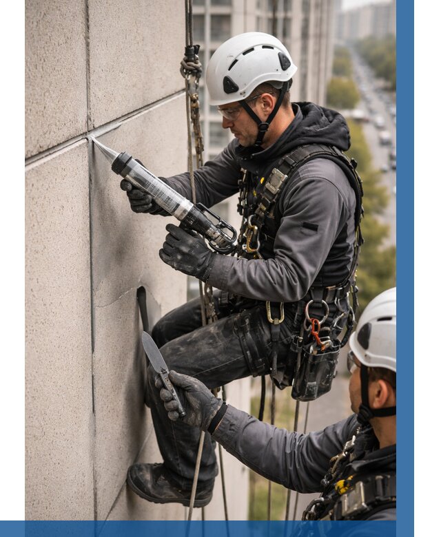 Первичная герметизация швов в Пскове от 609 р. | ВЫСОТНИК-Пск