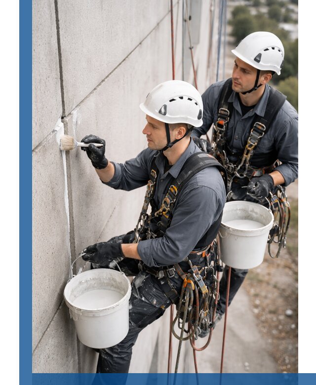 Противогрибковая обработка швов в Пскове для фасадов и кровель