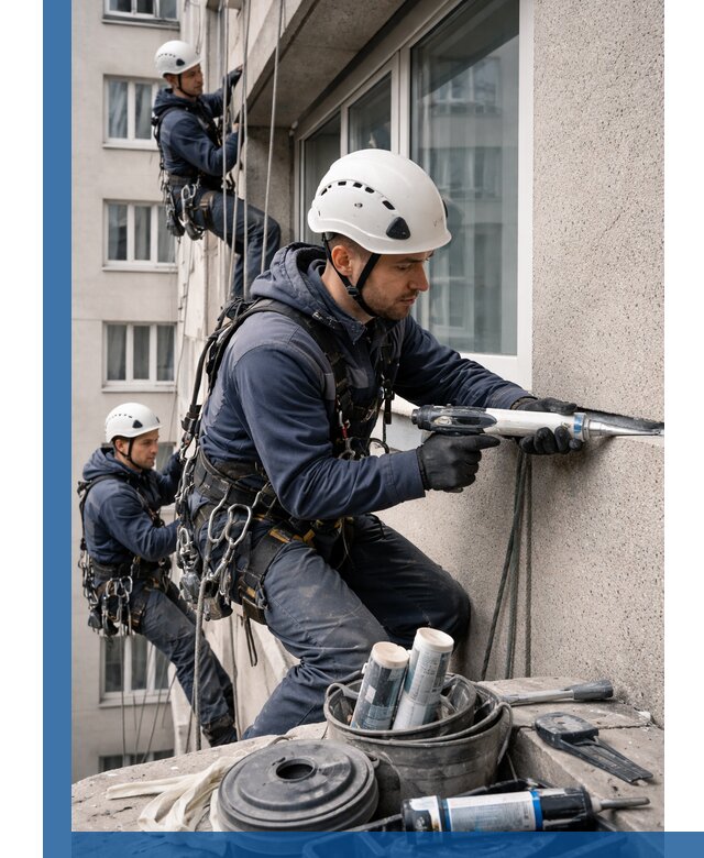 Герметизация швов лоджии в Пскове профессионально и надежно