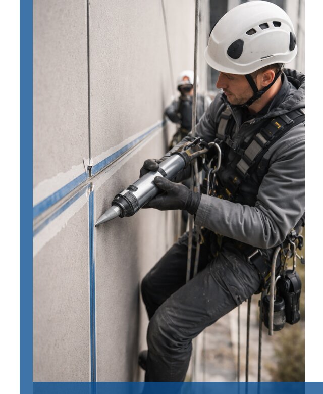 Герметизация стыков фасадных панелей в Пскове качественно и быстро