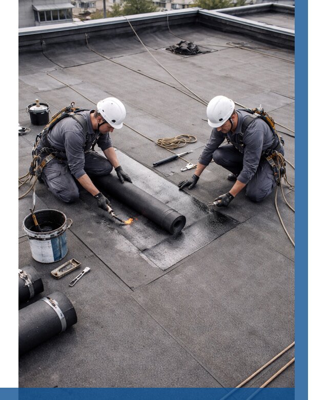 Ремонт мягкой кровли под ключ в Пскове от 711 р. | ВЫСОТНИК-Пск