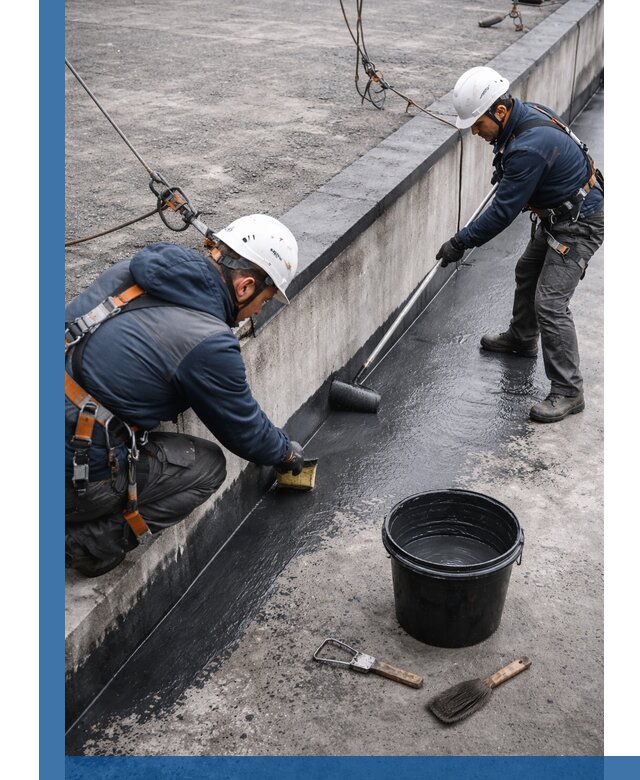 Гидроизоляция кровли жидкой резиной профессионально в Пскове