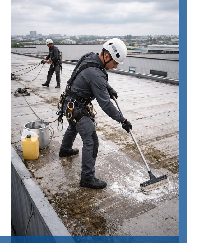 Очистка крыши по графику в Пскове от 7613 р. | ВЫСОТНИК-Пск