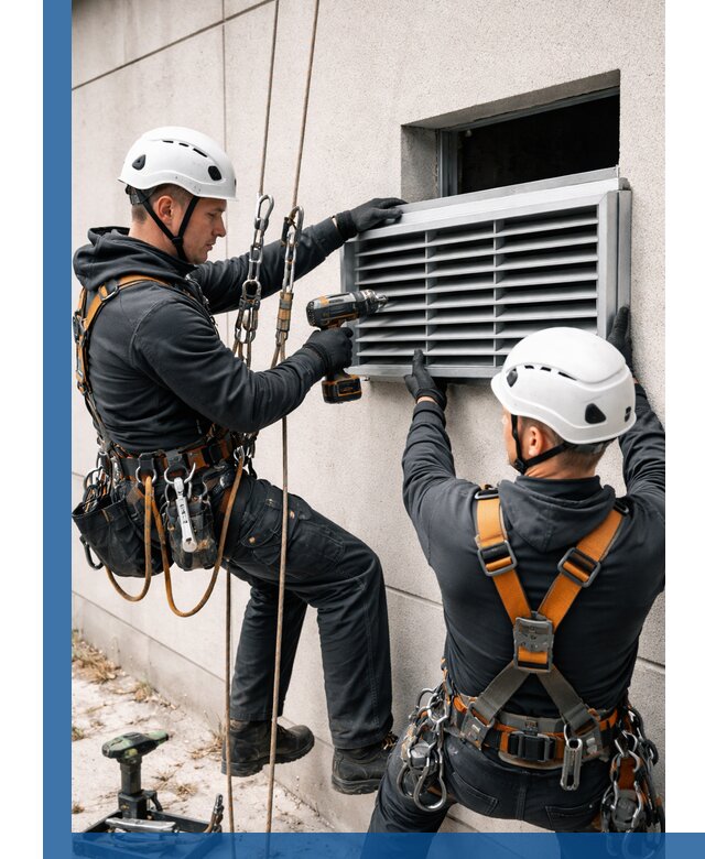 Монтаж вентиляционных решеток в Пскове профессиональный сервис