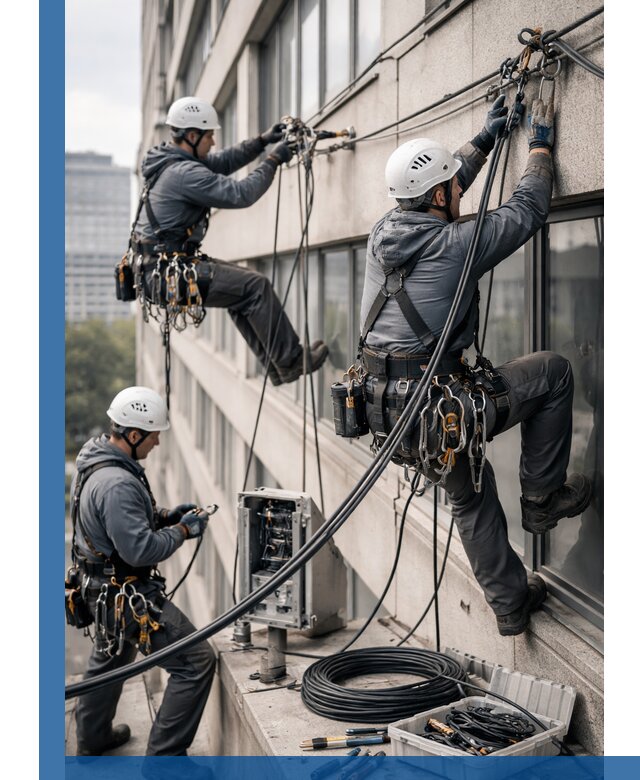 Прокладка оптоволоконного кабеля в Пскове под ключ с тестированием