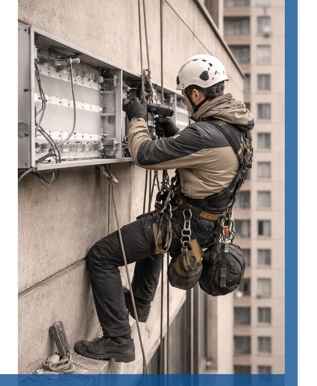 Ремонт вывески на высоте в Пскове от 4568 р. | ВЫСОТНИК-Пск