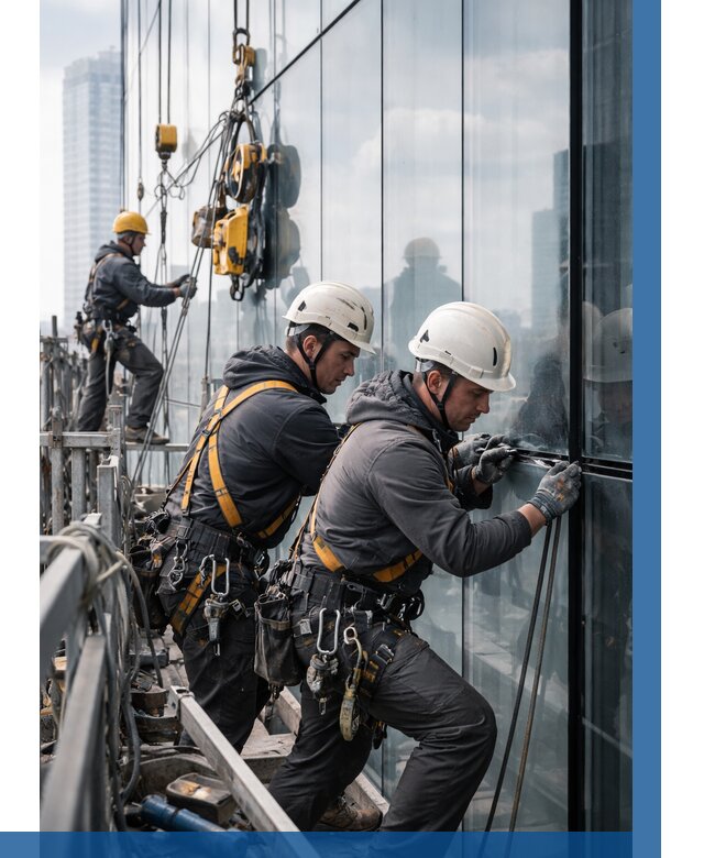 Структурное остекление фасадов в Пскове от 9643 р. | ВЫСОТНИК-Пск