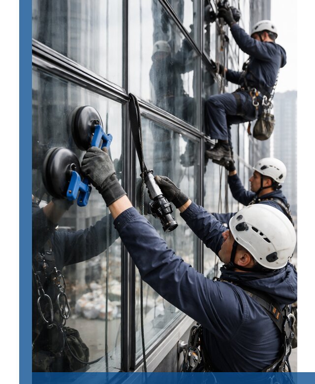 Радиусное остекление фасадов под ключ в Пскове с гарантиями