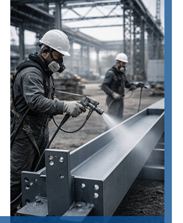 Антикорроз. обработка металлоконстр. в Пскове от 457 р. | ВЫСОТНИК-Пск