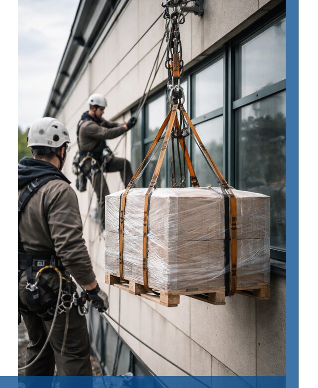 Подъем груза на высоту в Пскове от 3045 р. | ВЫСОТНИК-Пск