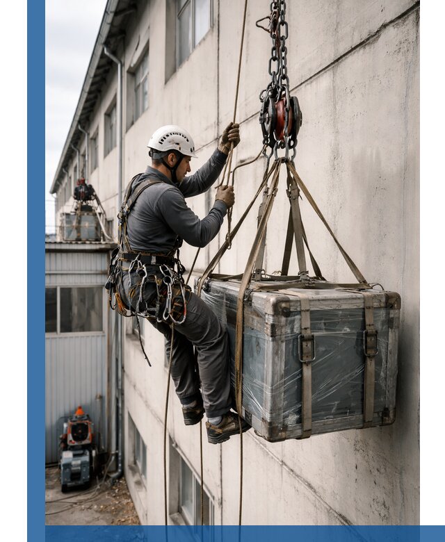 Подъем грузов на высоту в Пскове для промышленных объектов