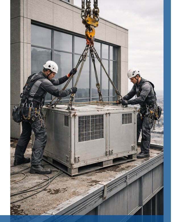 Такелажные работы на высоте в Пскове от 8120 р. | ВЫСОТНИК-Пск