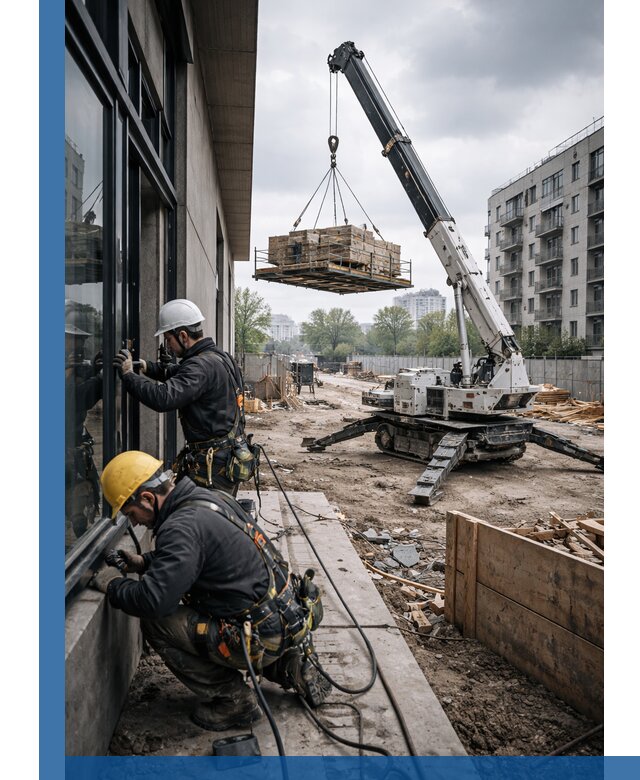 Аренда крана Пионер в Пскове для строительных работ