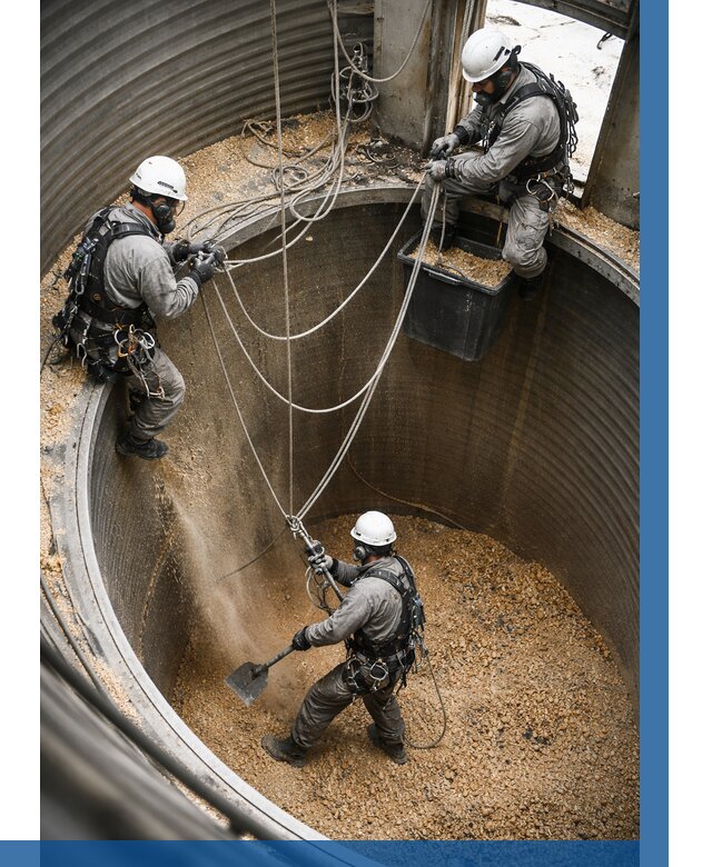 Чистка зерновых бункеров в Пскове от 12180 р. | ВЫСОТНИК-Пск