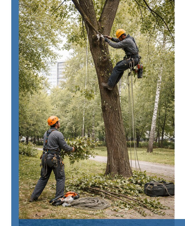 Санитарная обрезка деревьев в Пскове, профессионально и безопасно