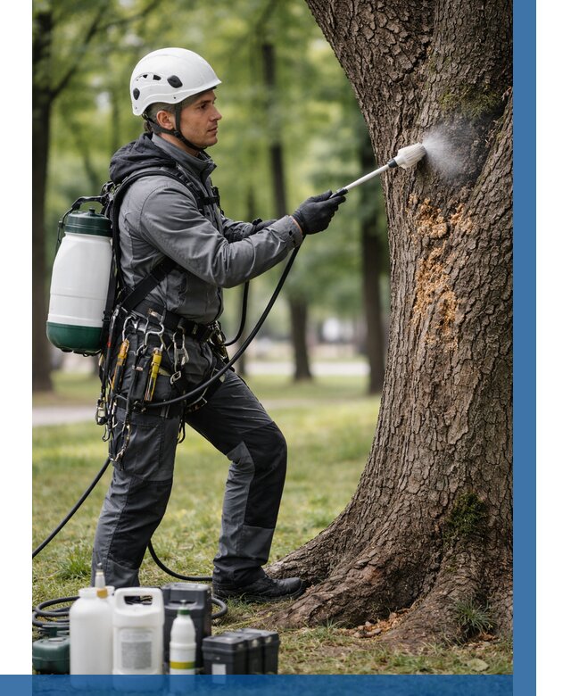 Обработка деревьев от вредителей в Пскове от 4568 р. | ВЫСОТНИК-Пск