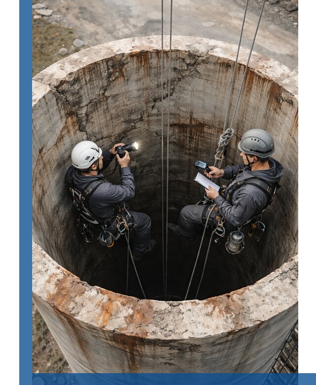 Обследование дымовой трубы: диагностика и оценка состояния в Пскове